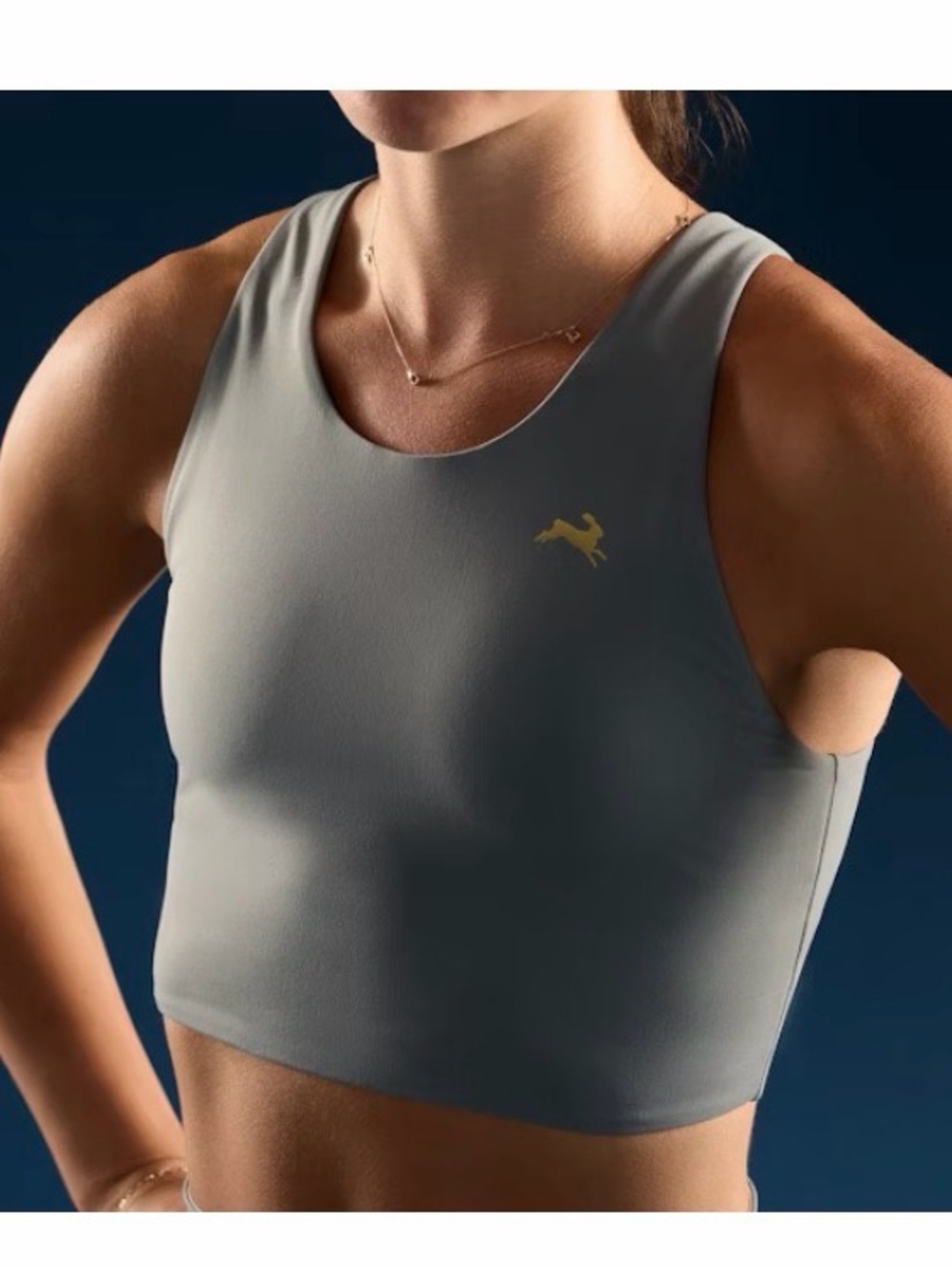 Tracksmith Turnover Cropped Tank